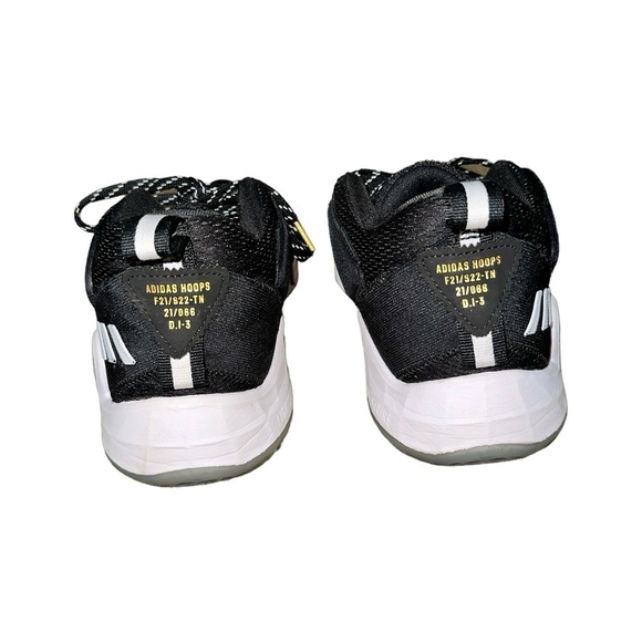 Men’s Adidas D.O.N Issue 3 Basketball Shoes White Size 11 - Picture 4 of 6